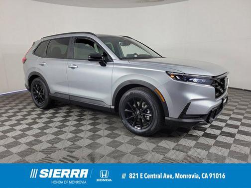 Solar Silver Metallic 2026 Honda CR-V Hybrid Sport FWD
