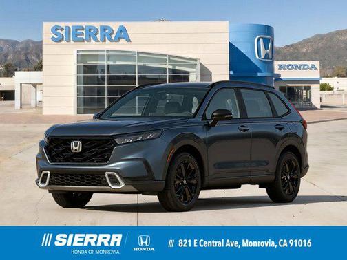 Meteorite Gray Metallic 2026 Honda CR-V Hybrid Sport Touring AWD
