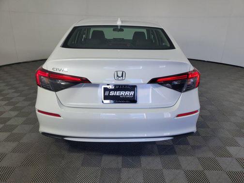 Platinum White Pearl 2026 Honda Civic LX