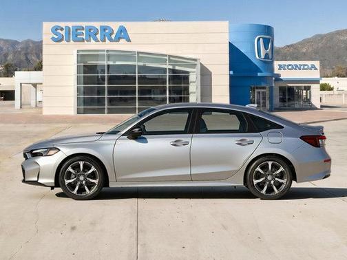 Solar Silver Metallic 2026 Honda Civic Hybrid Sport Touring