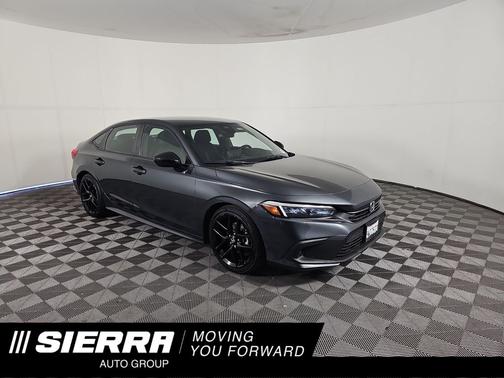 Meteorite Gray Metallic 2024 Honda Civic Sport