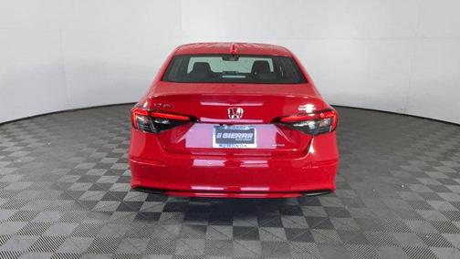 Rallye Red 2025 Honda Civic Hybrid Sport Touring