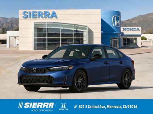 Blue Lagoon Pearl 2026 Honda Civic Sport