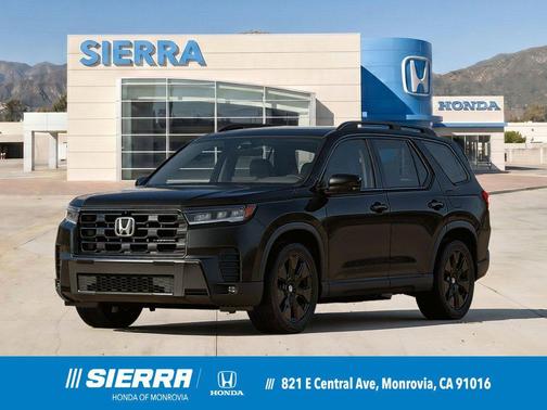 Crystal Black Pearl 2026 Honda Pilot Black Edition