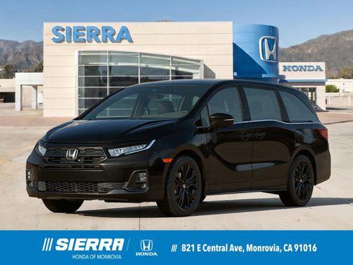 Crystal Black Pearl 2026 Honda Odyssey Sport-L