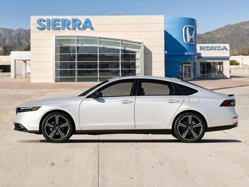 Platinum White Pearl 2026 Honda Accord Hybrid Sport