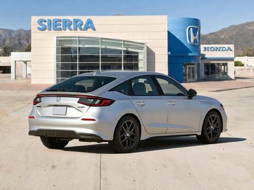 Solar Silver Metallic 2026 Honda Civic Sport