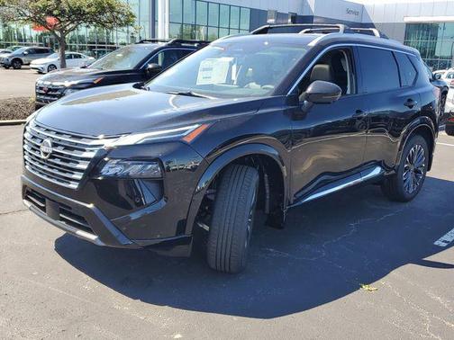 Super Black 2026 Nissan Rogue Platinum