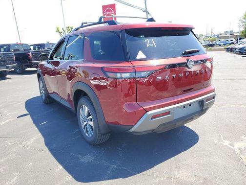 Scarlet Ember Tintcoat 2026 Nissan Pathfinder SL