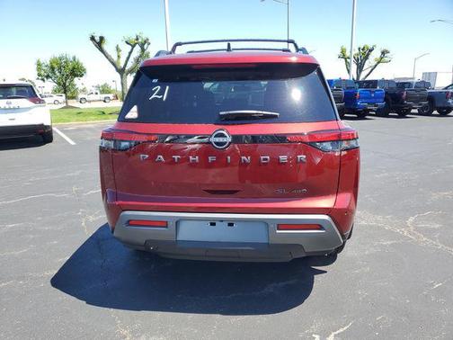 Scarlet Ember Tintcoat 2026 Nissan Pathfinder SL