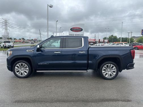 Pacific Blue Metallic 2022 GMC Sierra 1500 Denali