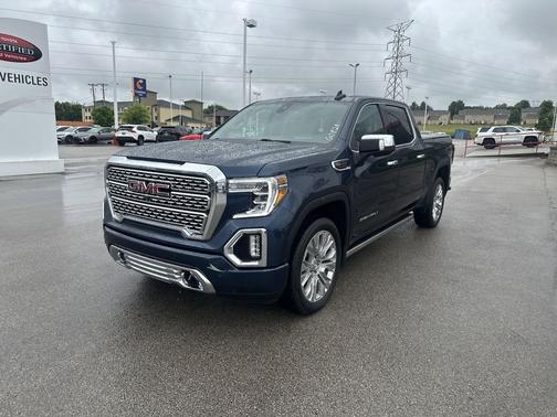 Pacific Blue Metallic 2022 GMC Sierra 1500 Denali