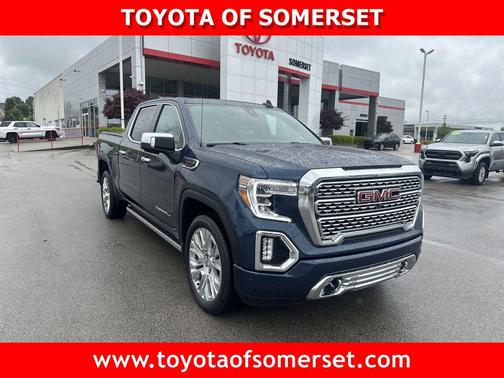 Pacific Blue Metallic 2022 GMC Sierra 1500 Denali