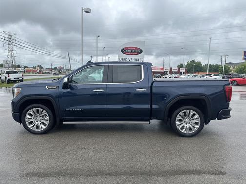 Pacific Blue Metallic 2022 GMC Sierra 1500 Denali