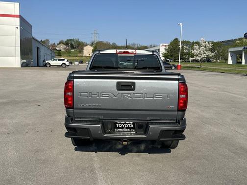 Satin Steel Metallic 2022 Chevrolet Colorado Z71