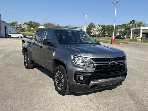 Satin Steel Metallic 2022 Chevrolet Colorado Z71