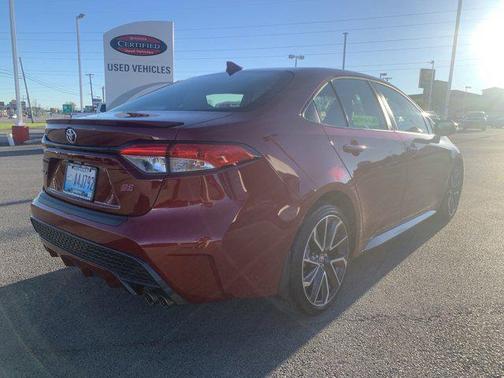 Ruby Flare Pearl 2022 Toyota Corolla SE