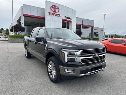 Agate Black Metallic 2025 Ford F-150 King Ranch