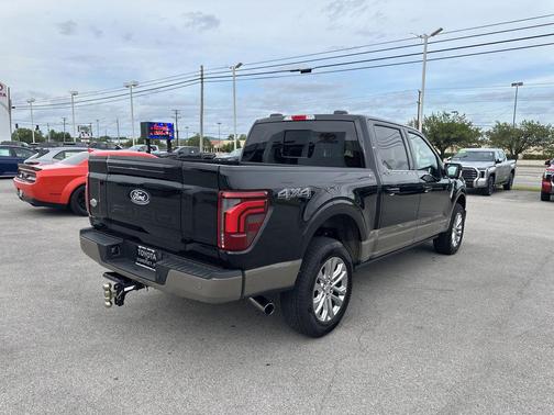 Agate Black Metallic 2025 Ford F-150 King Ranch