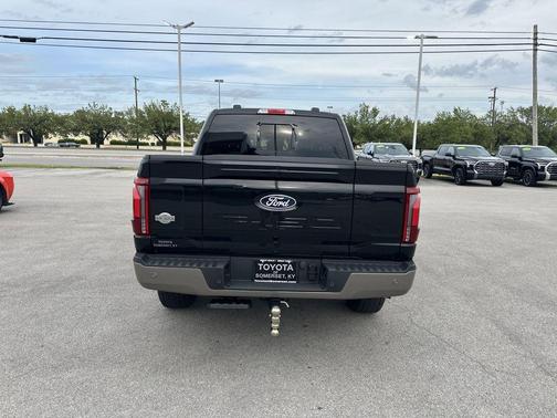 Agate Black Metallic 2025 Ford F-150 King Ranch