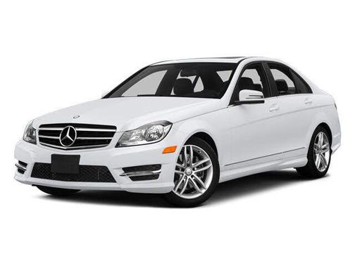 White 2014 Mercedes-Benz C-Class C 300 4MATIC Sport