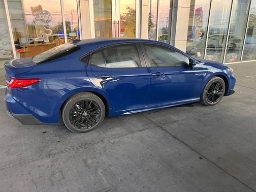 Blue 2026 Toyota Camry SE