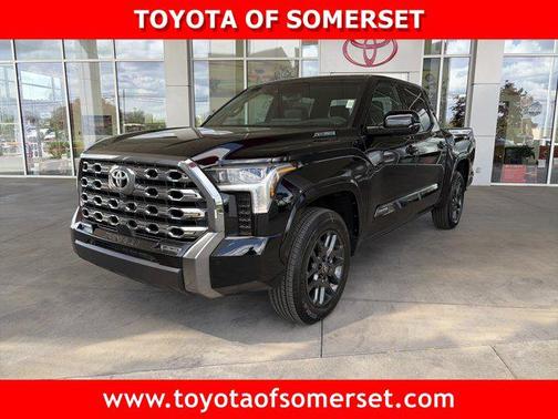 Midnight Black Metallic 2026 Toyota Tundra Hybrid Platinum