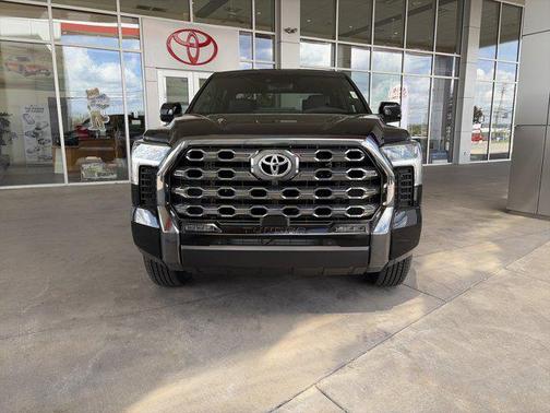 Midnight Black Metallic 2026 Toyota Tundra Hybrid Platinum