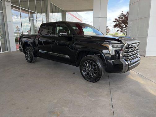 Midnight Black Metallic 2026 Toyota Tundra Hybrid Platinum