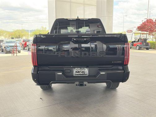 Midnight Black Metallic 2026 Toyota Tundra Hybrid Platinum