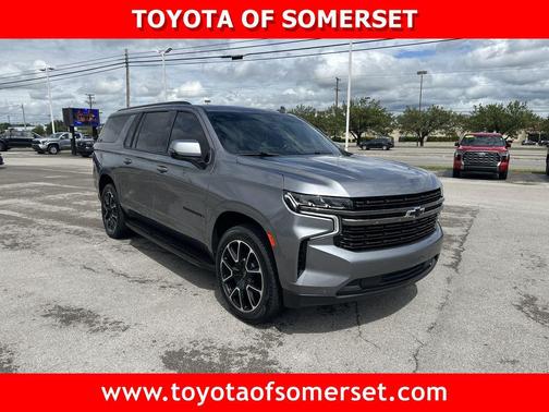 Satin Steel Metallic 2021 Chevrolet Suburban RST