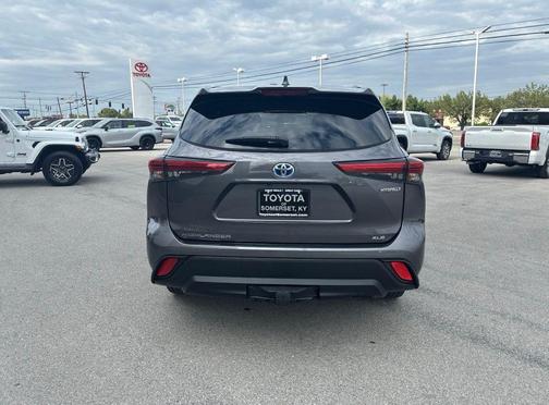 Magnetic Gray Metallic 2023 Toyota Highlander Hybrid XLE