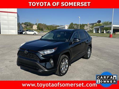 Midnight Black Metallic 2020 Toyota RAV4 XLE Premium
