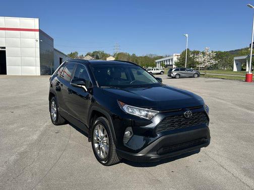 Midnight Black Metallic 2020 Toyota RAV4 XLE Premium
