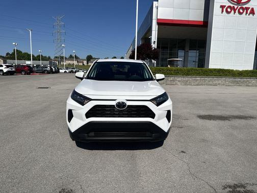 White 2022 Toyota RAV4 LE