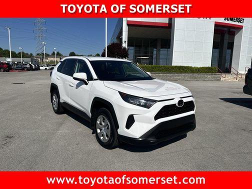 White 2022 Toyota RAV4 LE