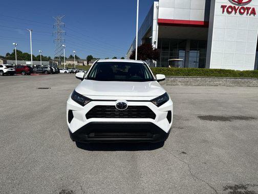 White 2022 Toyota RAV4 LE