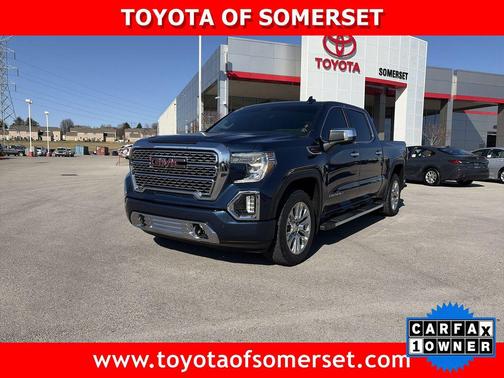 Pacific Blue Metallic 2019 GMC Sierra 1500 Denali