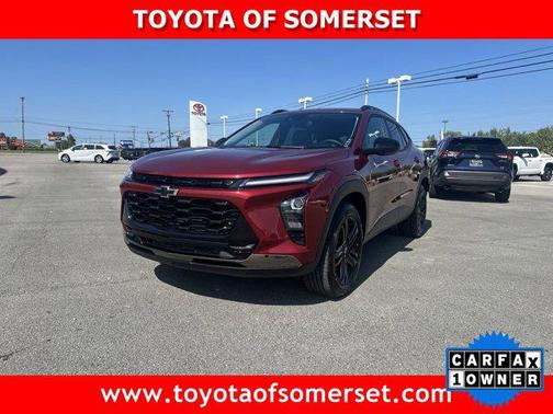Crimson Metallic 2024 Chevrolet Trax FWD ACTIV