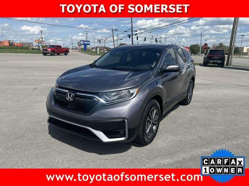 Gray 2021 Honda CR-V AWD EX-L
