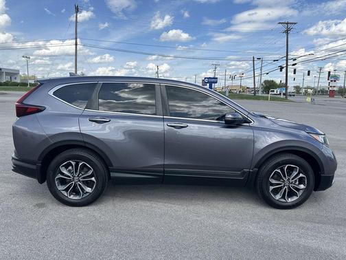 Gray 2021 Honda CR-V AWD EX-L