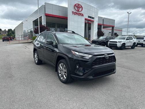 Midnight Black Metallic 2023 Toyota RAV4 XLE Premium