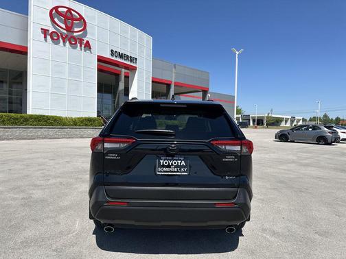 Midnight Black Metallic 2025 Toyota RAV4 Hybrid XLE