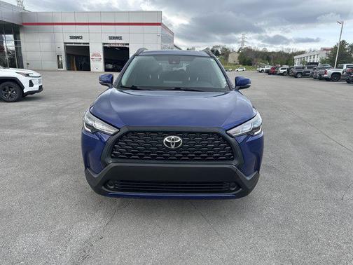 Blue Crush Metallic 2022 Toyota Corolla Cross LE