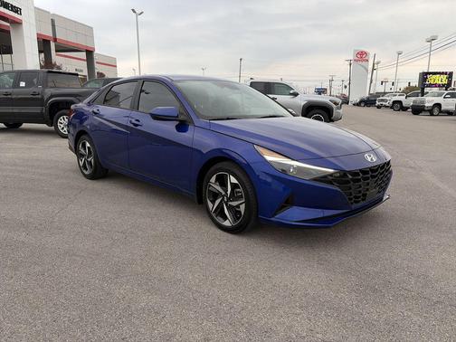 Intense Blue 2023 Hyundai ELANTRA SEL