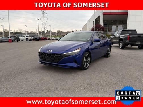 Intense Blue 2023 Hyundai ELANTRA SEL