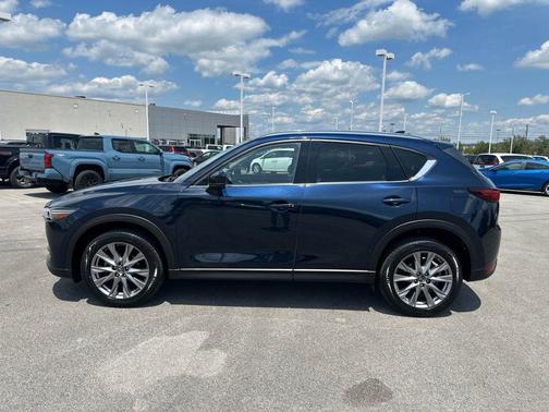Deep Crystal Blue Mica 2020 Mazda CX-5 Grand Touring