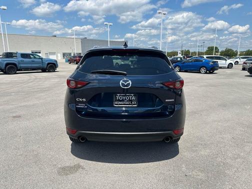 Deep Crystal Blue Mica 2020 Mazda CX-5 Grand Touring