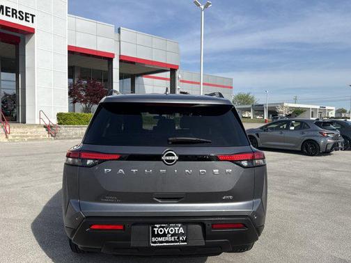 Gun Metallic 2025 Nissan Pathfinder SV 4WD