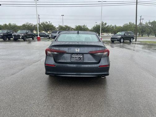 Meteorite Gray Metallic 2025 Honda Civic Sport
